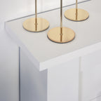 1000W and 2000W Electric Fireplace, 5-Level LED Flame Effect, Remote Control, White Tempered Glass, 102x30x95cm