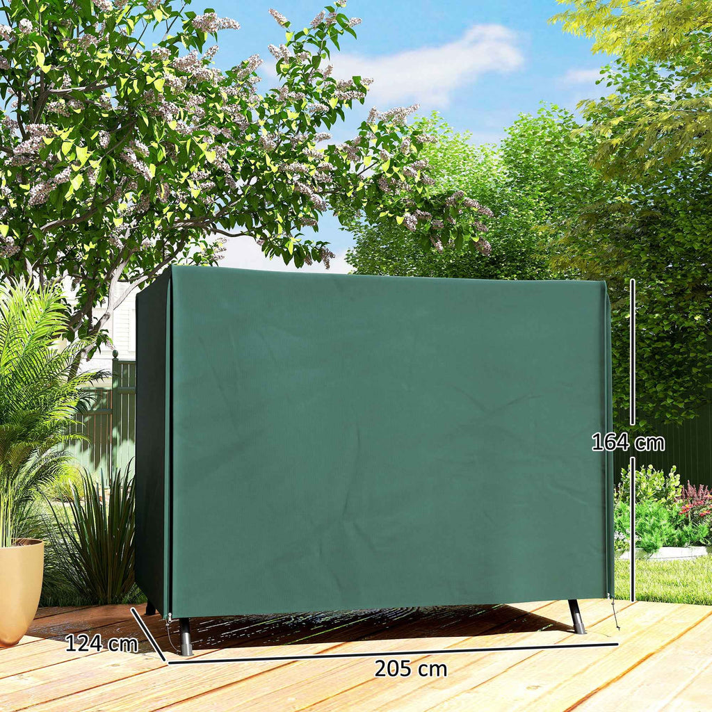 Outsunny Swing Cover Waterproof Oxford Fabric 205x124x164cm