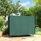 Outsunny Swing Cover Waterproof Oxford Fabric 205x124x164cm