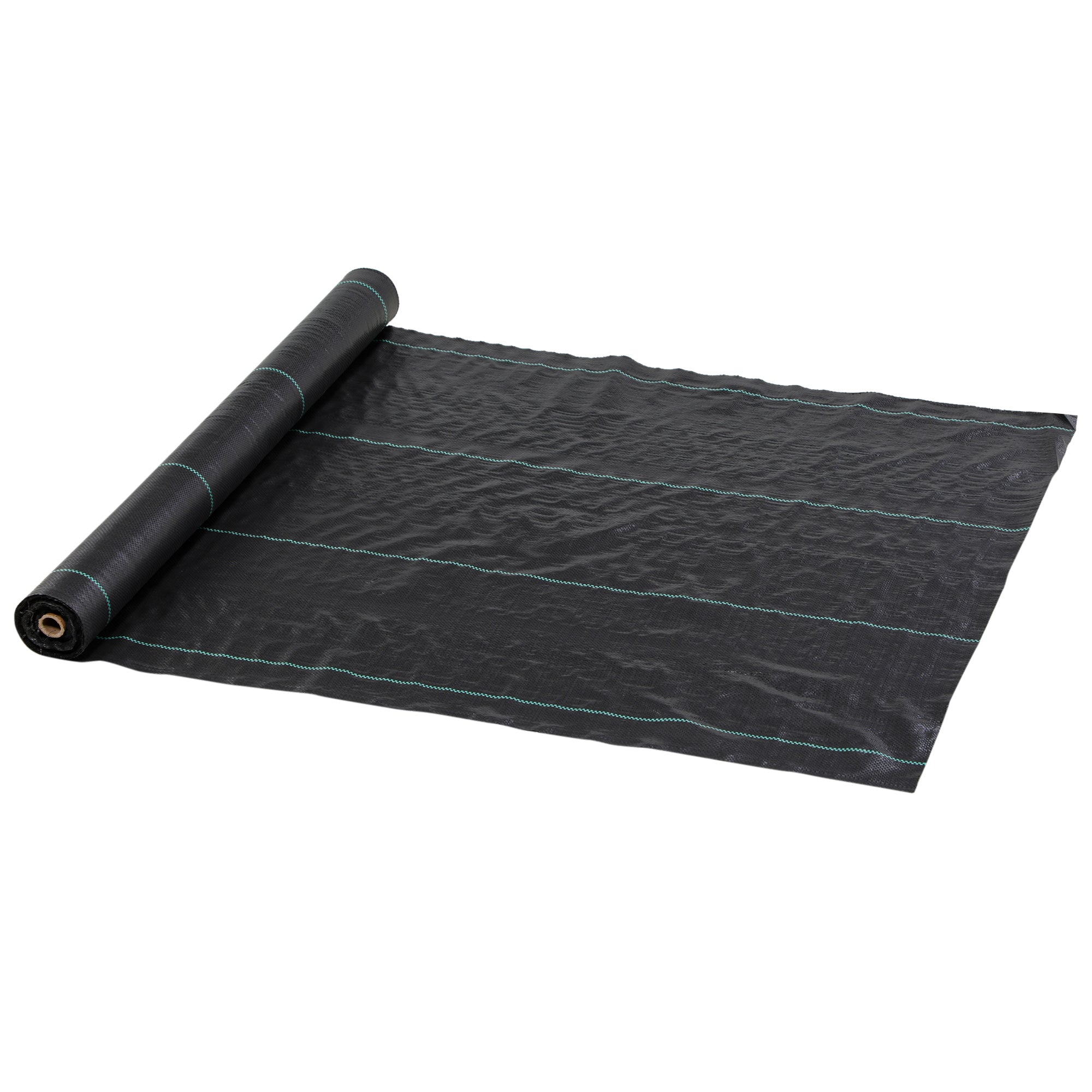 100x1m Breathable and Anti-UV Polypropylene Black Mulch Sheet