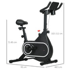 SportNow magnetic bike with 4kg flywheel, adjustable handlebar and saddle, 8 resistance levels - Borgè
