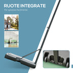 Basketball Hoop for Adults with Adjustable Height (302-352cm), Steel Frame, PE and PVC, Black