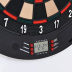 8 Player Electronic Dartboard with 6 Darts, LCD Screen, 2 Doors and 26 Game Modes