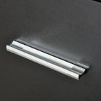 Wooden Office Drawer Cabinet with 2 Drawers and Open Shelf, 39x40x65 cm, Black