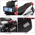 Electric Motorcycle for Children 3-5 Years (max. 25kg) with 3 Wheels, Lights and Sounds, 6V Battery, Red, 86x42x52cm