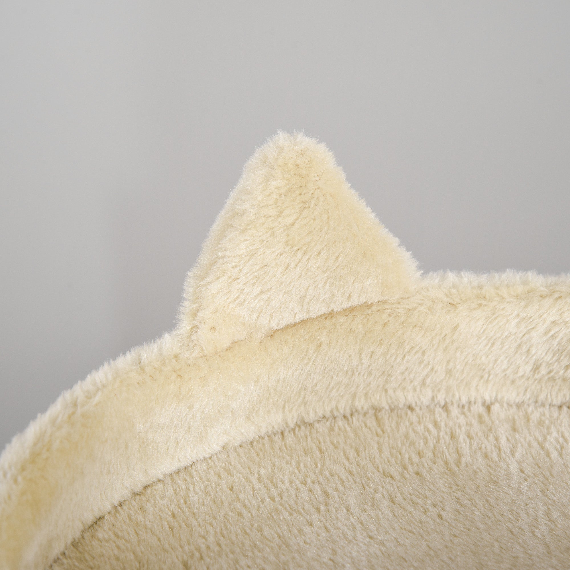 Cat Tree with Spacious Cat Bed and Platform, 104 cm, Cream White