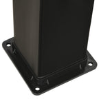Outsunny 40L Solar Garden Shower with 60°C Temperature, Rotating Shower Head and Foot Tap, Black