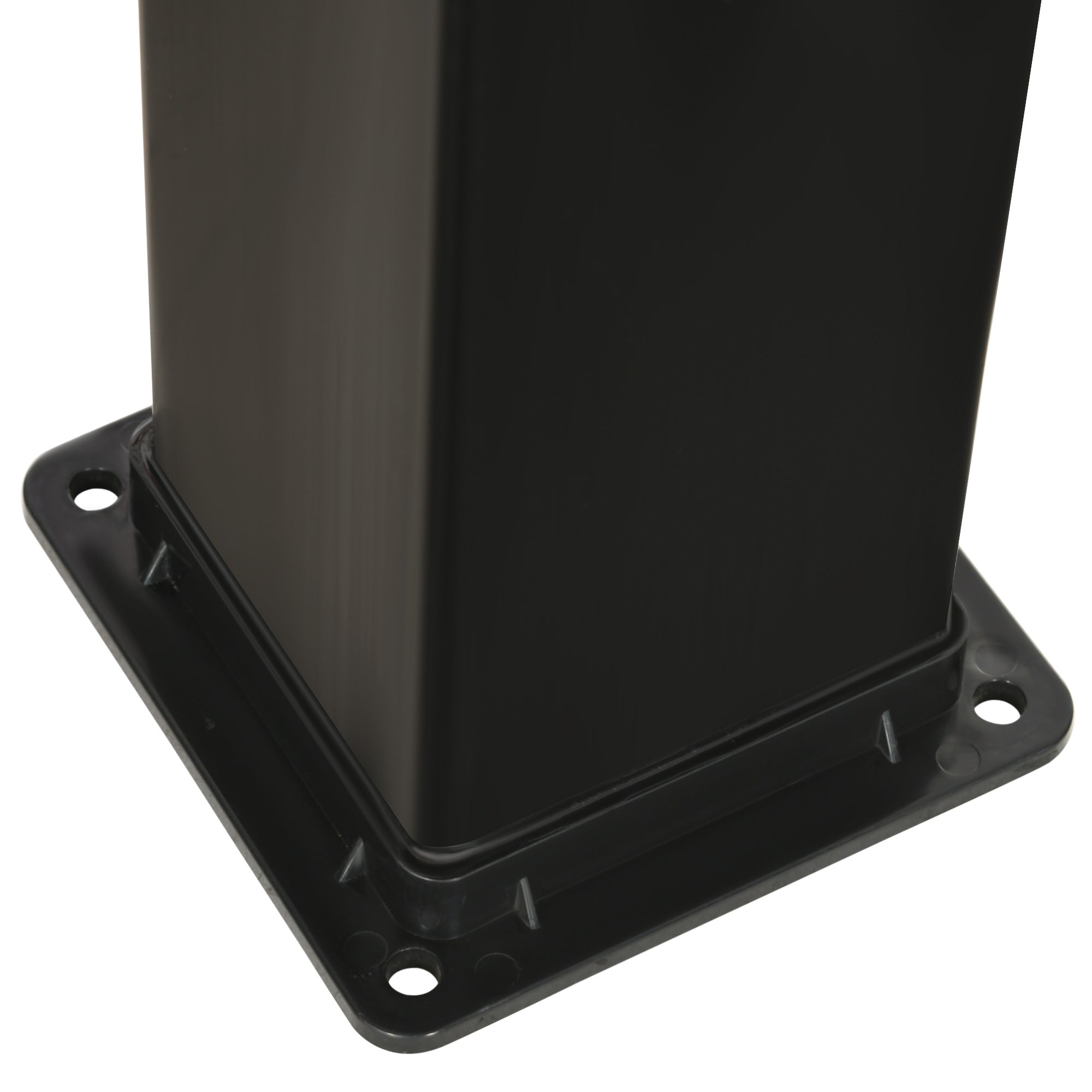 Outsunny 40L Solar Garden Shower with 60°C Temperature, Rotating Shower Head and Foot Tap, Black