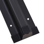 Double Cantilever Umbrella with Crank, Cross Base and Weights, 268x268x265 cm, Beige