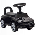 AIYAPLAY Mercedes Benz Licensed Ride-On Toy Car with Horn and Storage Space, 65x28x39 cm, Black