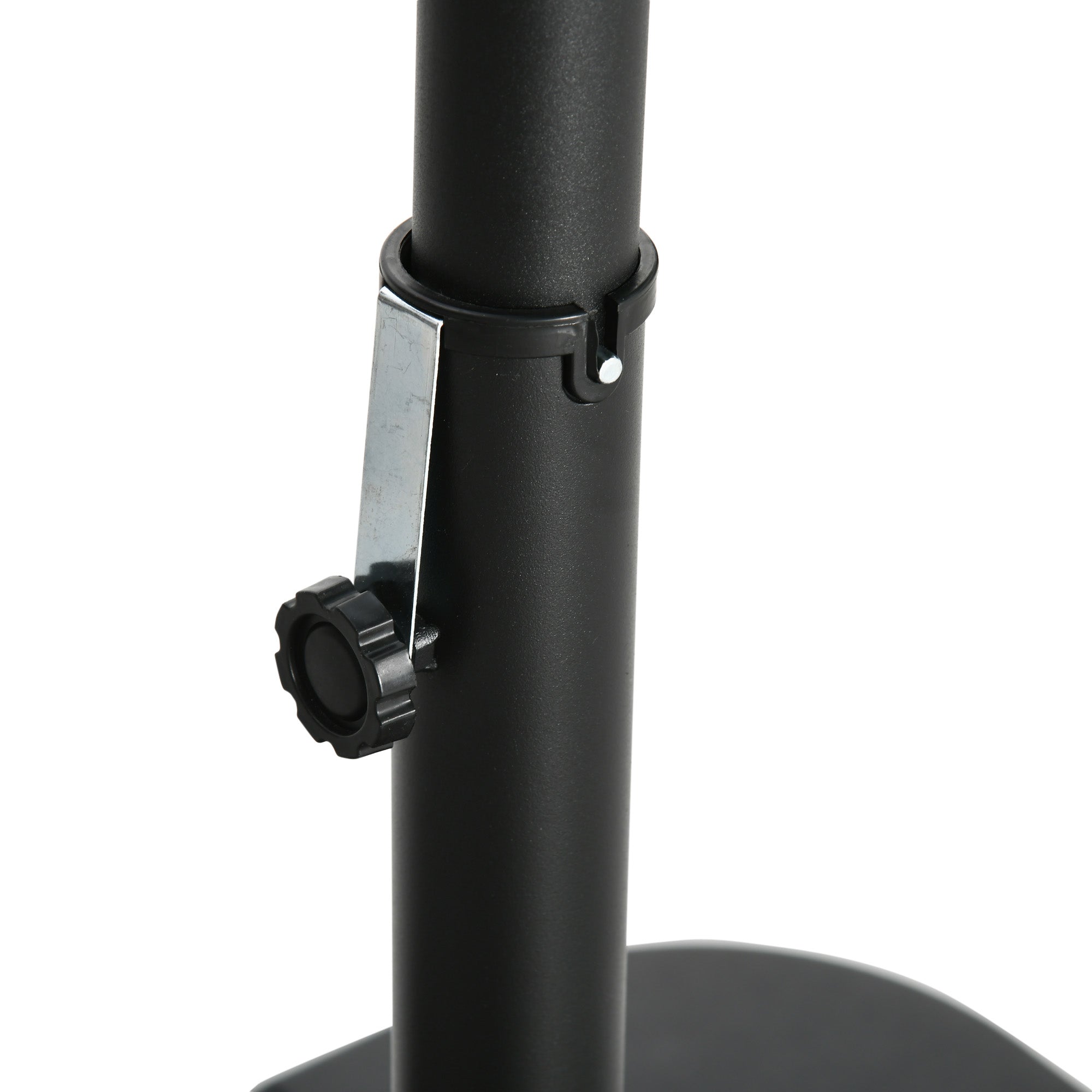 Garden Umbrella 3x3 m with Mosquito Net, Crank Opening and Cross Base, Dark Grey