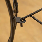 Indoor Wooden Bird Cage with Tray, 4 Wheels and Perch, 50x49x137cm - Borge' Group Limited