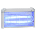 Outdoor and Indoor Electric Insect Killer with UV Mosquito Lamp for 60m², 30W Electric Mosquito Killer Grey