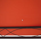 Outsunny 3x3m Orange Replacement Roof for Garden Gazebo in Polyester with Ventilation Holes