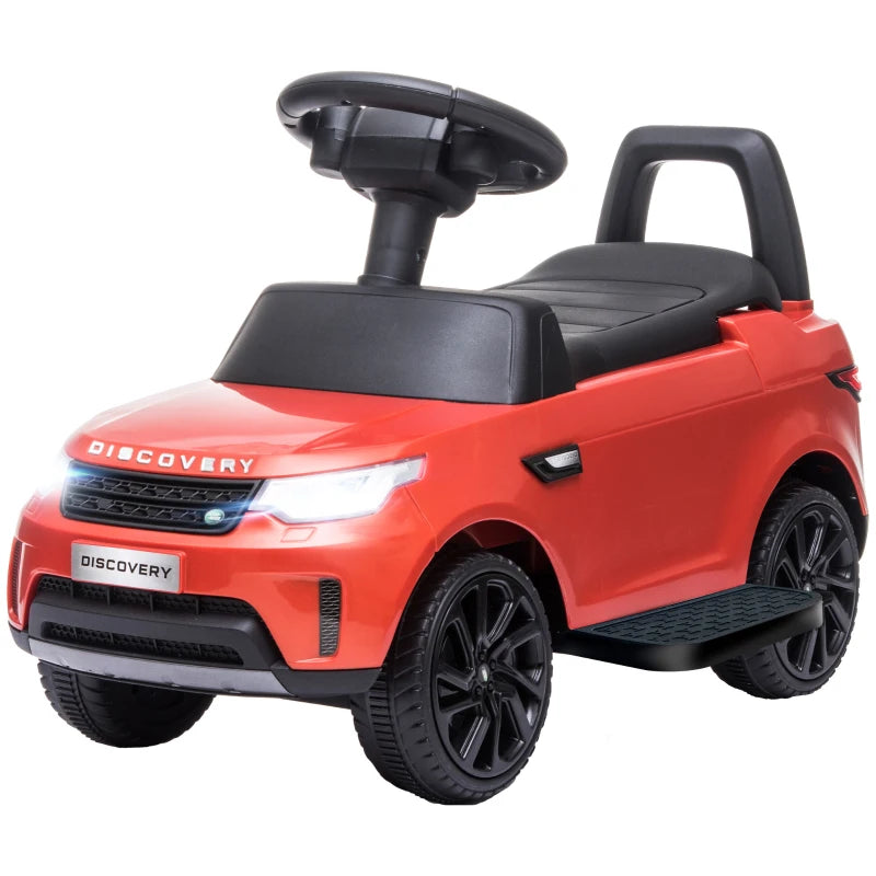 Land Rover Licensed 6V Kids Ride-On Car, Electric and Push Operation, Speed 3km/h, Red