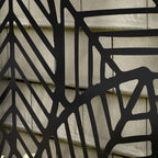 Outsunny Raised Planter with Decorative Trellis for Climbing Plants on the Ground and Wall in Metal, 61x23x113 cm, Black