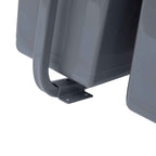 HOMCOM 40L Pull-Out Waste Bin with 3 Recycling Bins, 48 x 34.2 x 41.8 cm, Grey