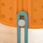 Children's Slide for 4 Years Max with Swing, Basket, Door and Rings, in HDPE and PP, 210x186x133 cm