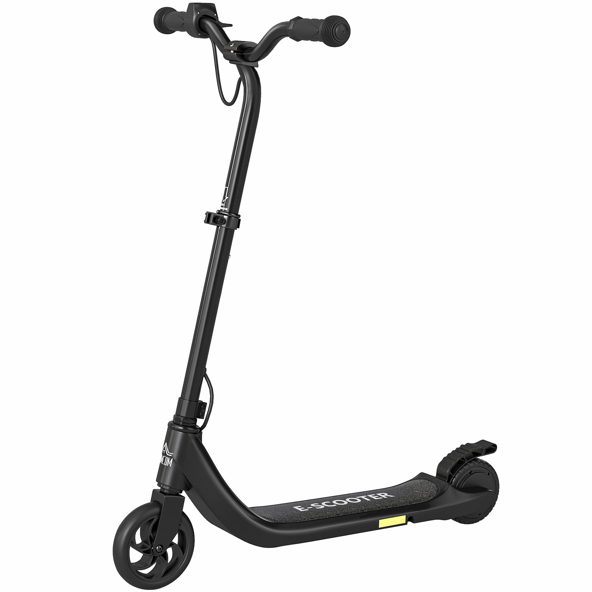 Height-Adjustable Electric Scooter for Kids Ages 6+, 76x53x90-95cm, Black