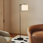 Dimmable LED Floor Lamp with Remote Control, 11 Temperatures and 11 Brightness, 60 Minute Timer, Black