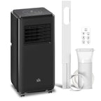 Portable Air Conditioner 950W with 5 Modes and 3 Speeds, in ABS Plastic and Steel, 33x28x70.4 cm, Black