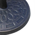 Round Garden Umbrella Base in Resin Ø44 × 33cm - Borge' Group Limited