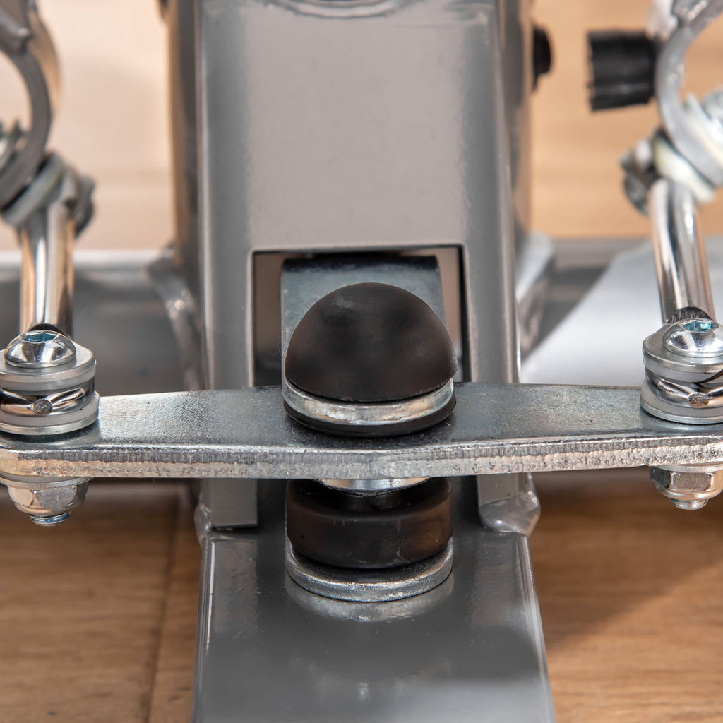 Stepper with Adjustable Handlebar, LCD Monitor and Elastic Bands, 55x53x118-128cm, Black