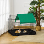 Rabbit and Guinea Pig Cage in Metal and Oxford Fabric 90x75x75cm