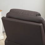 Lift Chair Reclining up to 135° with Cup Holder, Remote Control and Footrest 88x92x106 cm, Brown