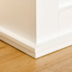 Electric Fireplace Realistic Flame Effect with White Wooden Frame, Timer and Remote Control, 1000W and 2000W, 98x27. 5x80cm