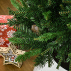 CHRISTMAS TREE -  Artificial Christmas Tree 180cm with 786 Branches, 2 Sections and Metal Base, Green