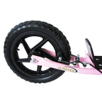 Kids Scooter for 5-12 Years Old with Rear Brake and Adjustable Handlebar, 120x52x80-88 cm, Pink