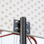 Height Adjustable Basketball Hoop with Fillable Base and 2 Wheels, in Steel, PE and HDPE, 70x45x2 cm