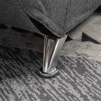 Massage Chair with 8 Vibration Points and Heating, 5 Modes, Timer and Remote Control, Grey