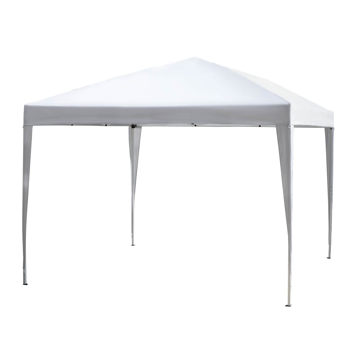 Outsunny Folding Gazebo with Ropes and Garden Pegs