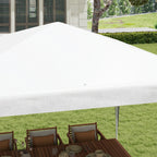 Garden Gazebo 3x3 m Foldable and Portable with Anti-UV Cover, White