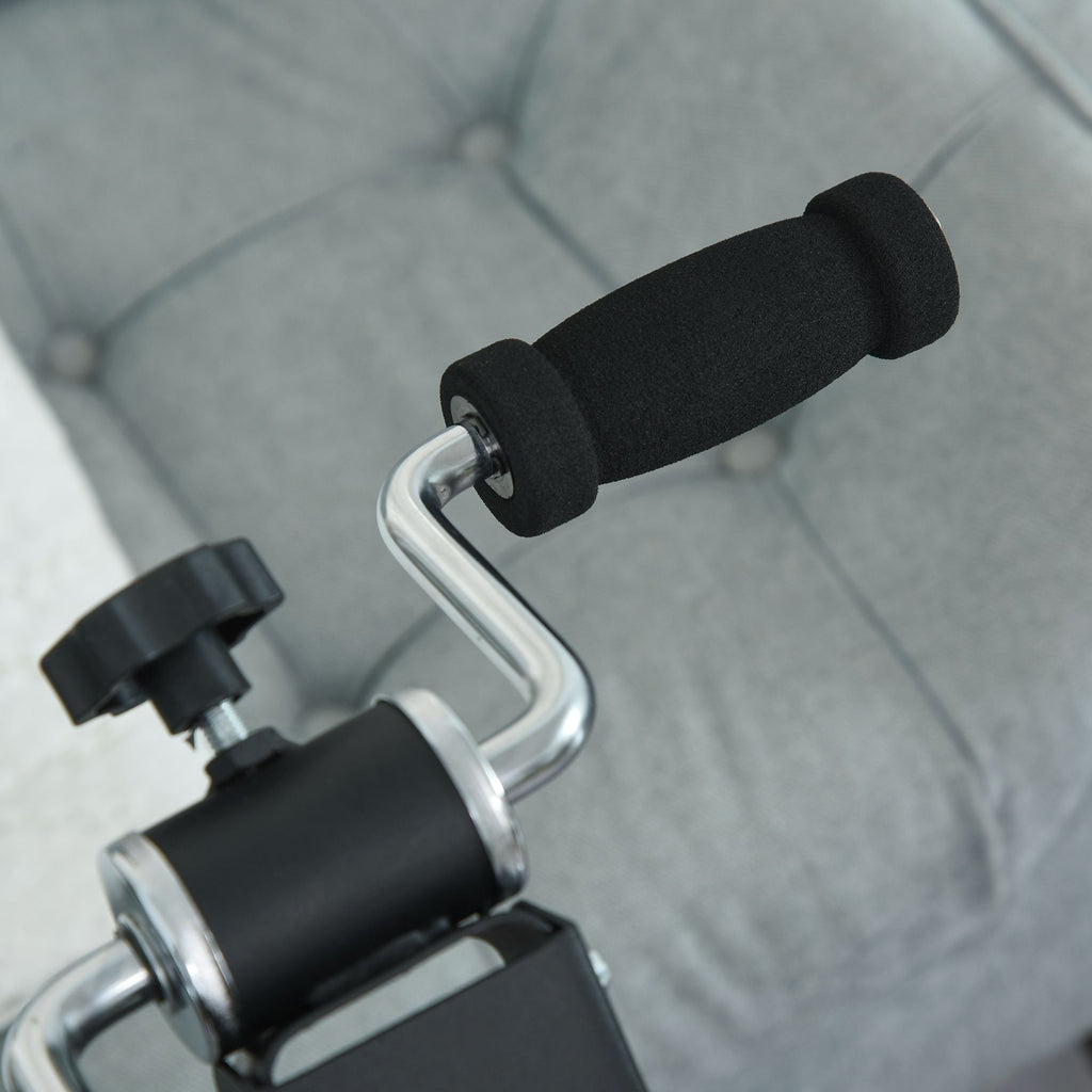 Sofa or Armchair Foot Pedal with LED Screen, Adjustable Height and Intensity, Black, 40x42.5x100cm
