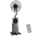 Misting Fan with 3.1L Tank, 3 Modes and 3 Speeds, Wheels, 70° Oscillation, 10° Tilt, 12h Timer, 90W