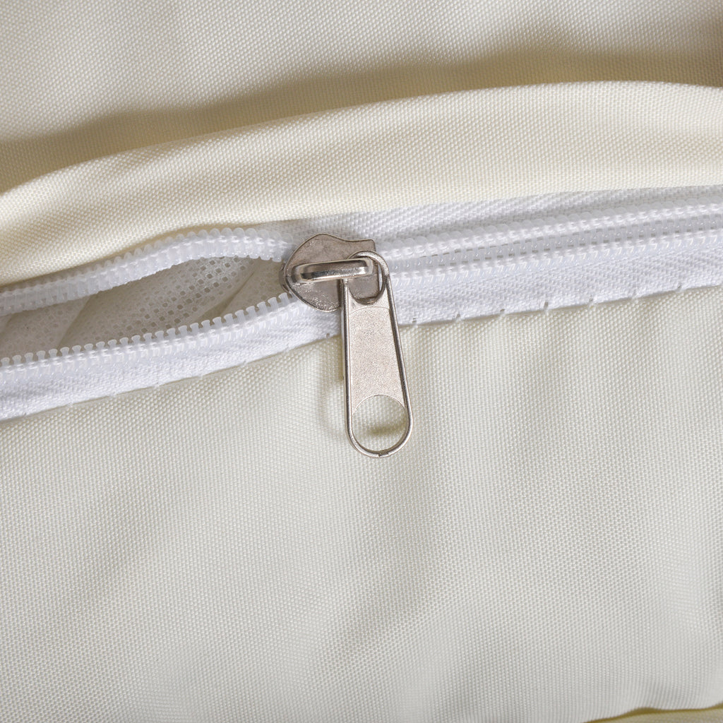 Folding Sun Lounger in Synthetic Rattan with Removable Headrest for Garden, Terrace and Outdoors, 198x68x50cm