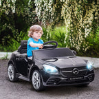 Electric Car for Children Licensed Mercedes SLC 300 with Remote Control, in PP and Metal, 107x62. 5x44 cm, Black