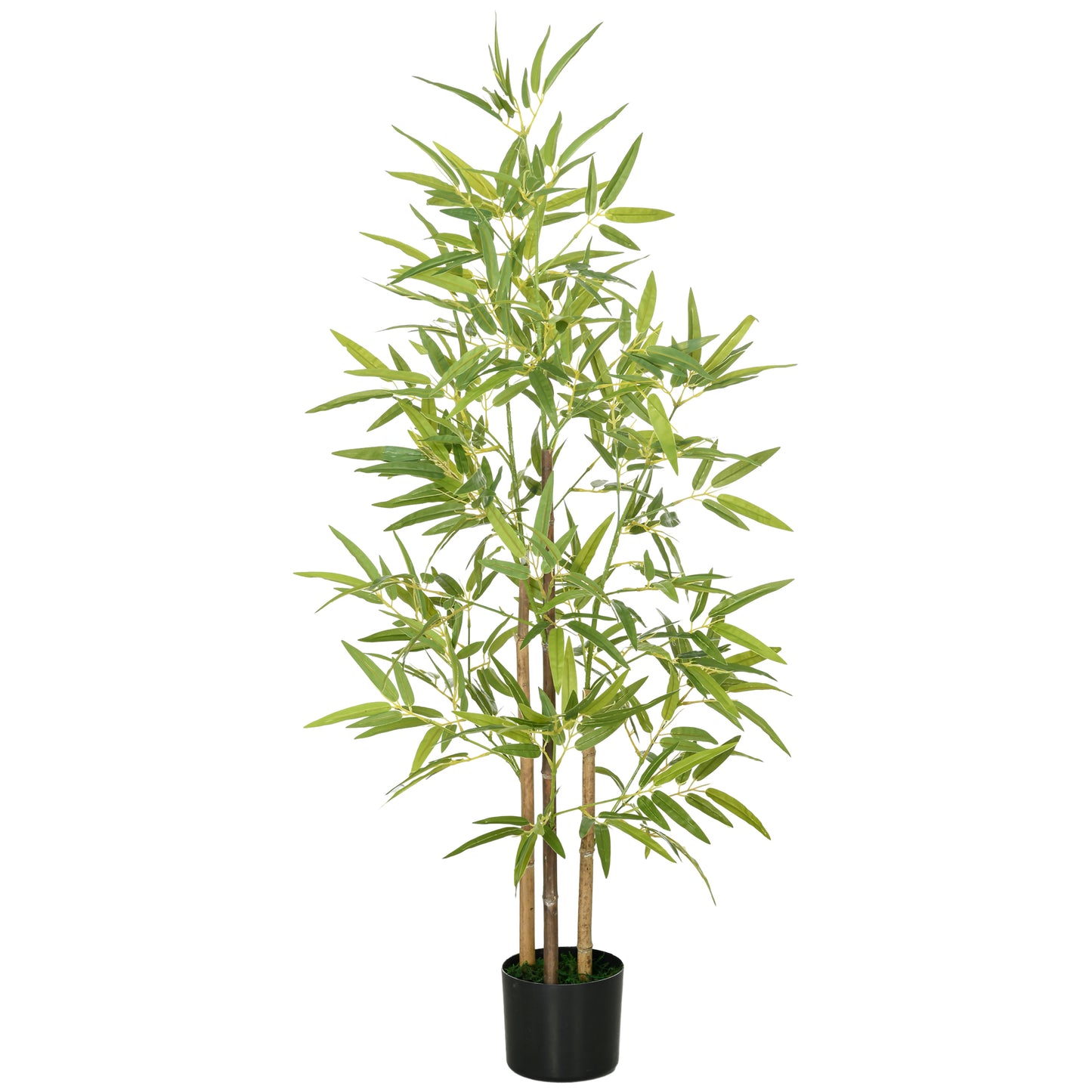 Artificial Bamboo Plant 120cm Tall Indoor with Pot Included