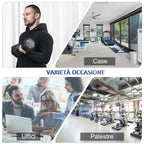 15 kg Hexagonal Dumbbell with Non-Slip Grip, Steel and Rubber, Ø15.5 x 33.6 cm, Black