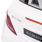 Electric Car for Children Licensed Mercedes SLC 300 with Remote Control, in PP and Metal, 107x62. 5x44 cm, White