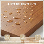 Sliding Door 90x210 cm, Wardrobe Assembly Kit, Track, Brown Wood Effect