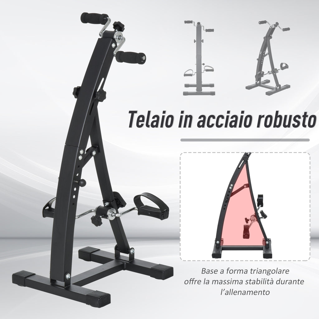 Sofa or Armchair Foot Pedal with LED Screen, Adjustable Height and Intensity, Black, 40x42.5x100cm