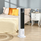 Evaporative Cooler Fan 3 Modes and 3 Speeds, Timer, Oscillation and Remote Control, White