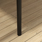 Outsunny 4x3m Replacement Roof for UV-Resistant Gazebo in Polyester with Air Vent, Light Grey