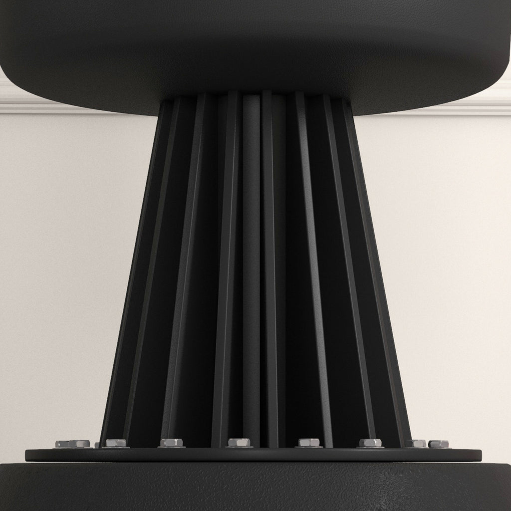 SportNow Boxing bag from the self -supporting ground with adjustable target, filled and suction cup base, black - Borgè