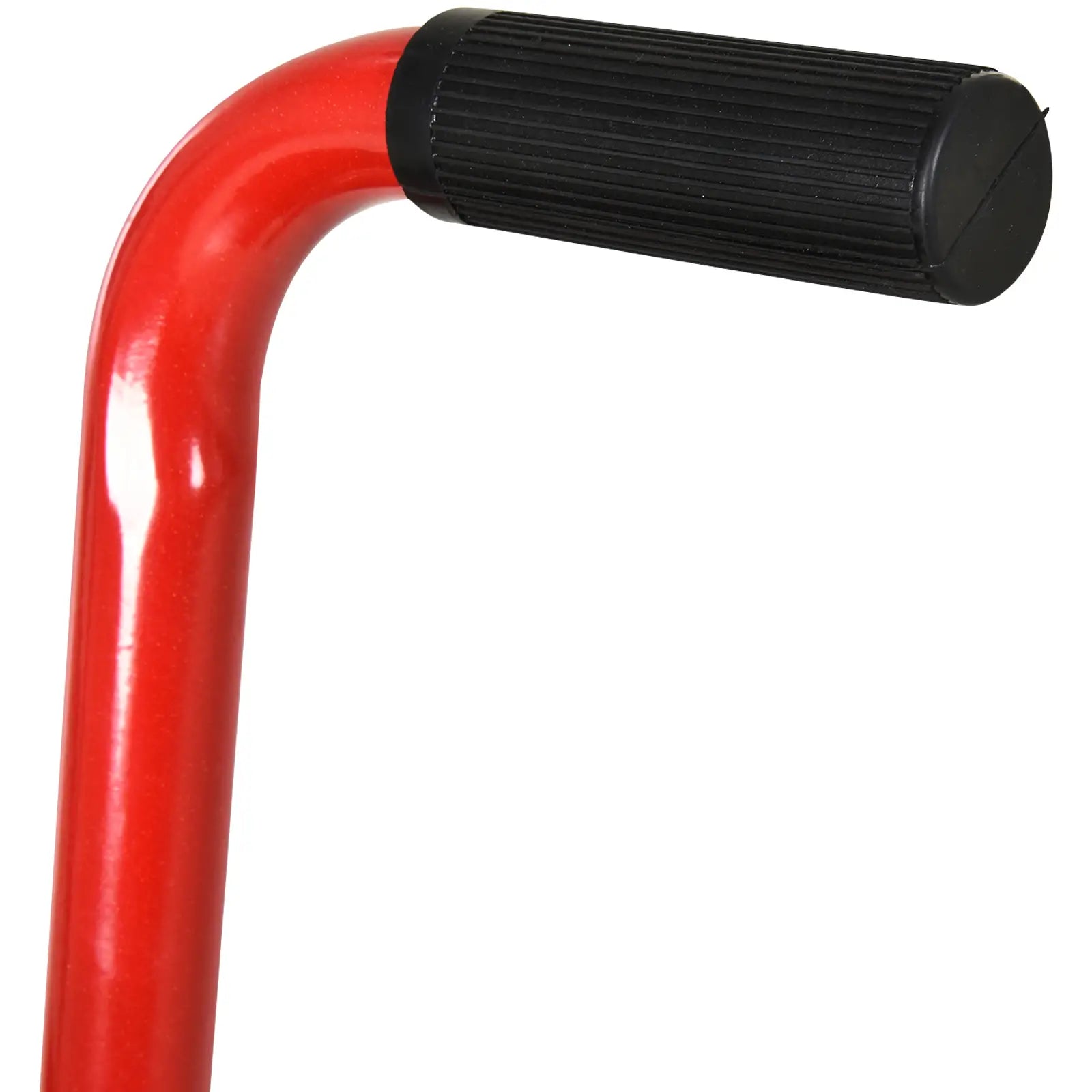 Steel Motorcycle Stand max 150kg with Rubber Surface and Crank, 48x34x43 cm, Red