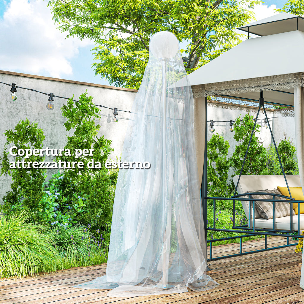 Replacement Greenhouse Cover 6x10 m, Anti-UV and Waterproof PP Tunnel Greenhouse Cover, Transparent